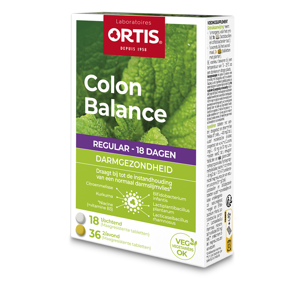 Ortis Colon balance regular 54tabletten